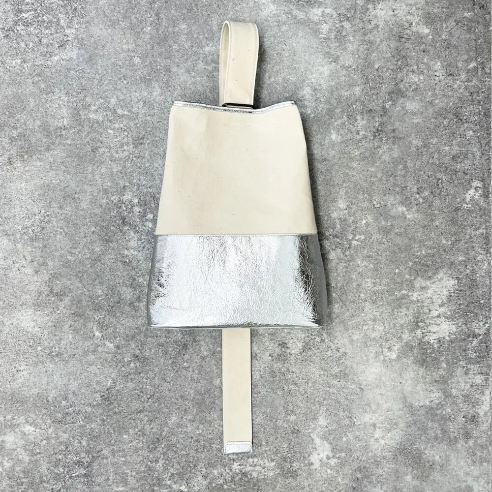 3Way Canvas / Leather Shoulder Bag【LB023-008】