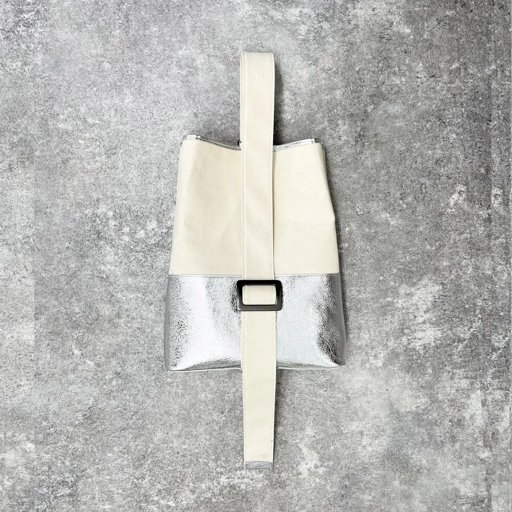 3Way Canvas / Leather Shoulder Bag【LB023-008】