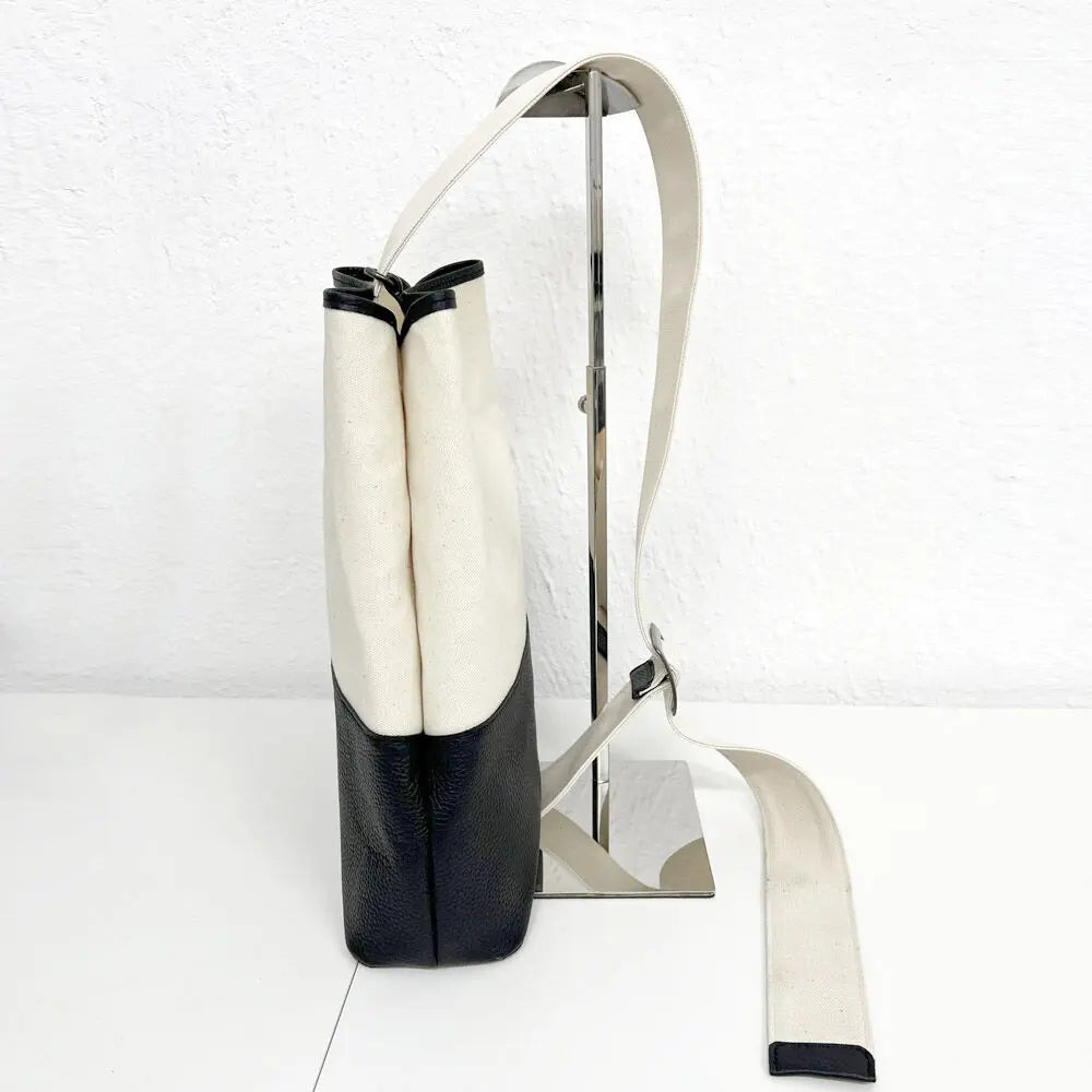 3Way Canvas / Leather Shoulder Bag【LB023-008】