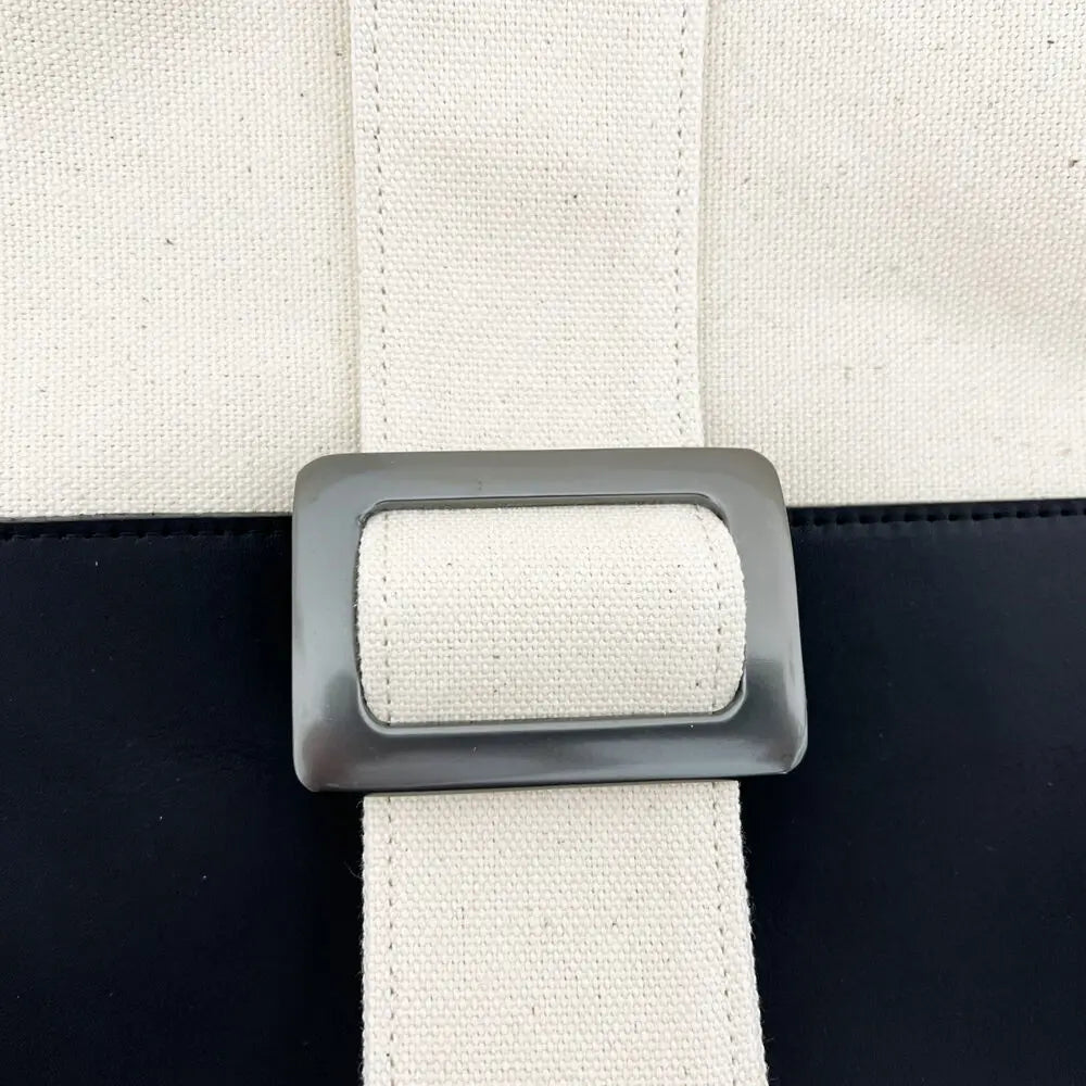 3Way Canvas / Leather Shoulder Bag【LB023-008】