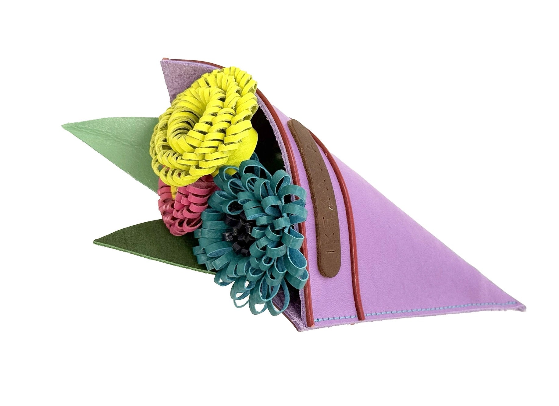 Leather Bouquet Mini Charm