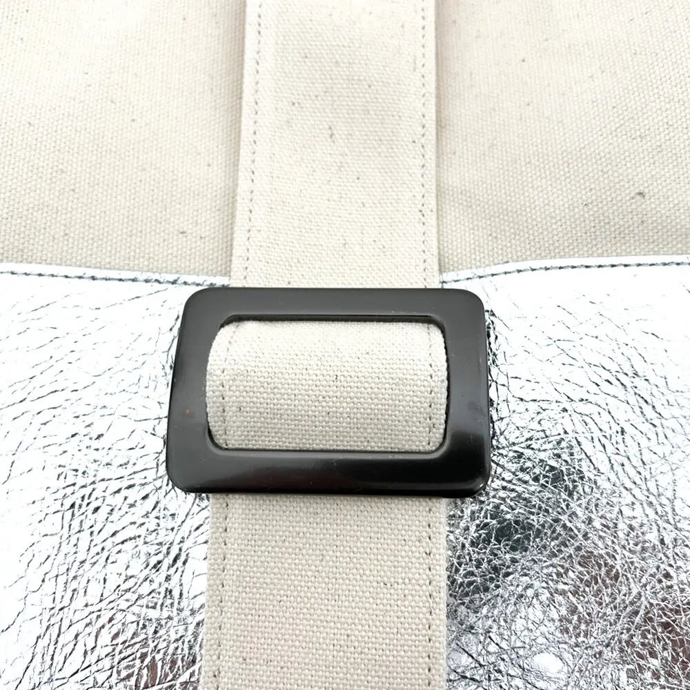 3Way Canvas / Leather Shoulder Bag【LB023-008】