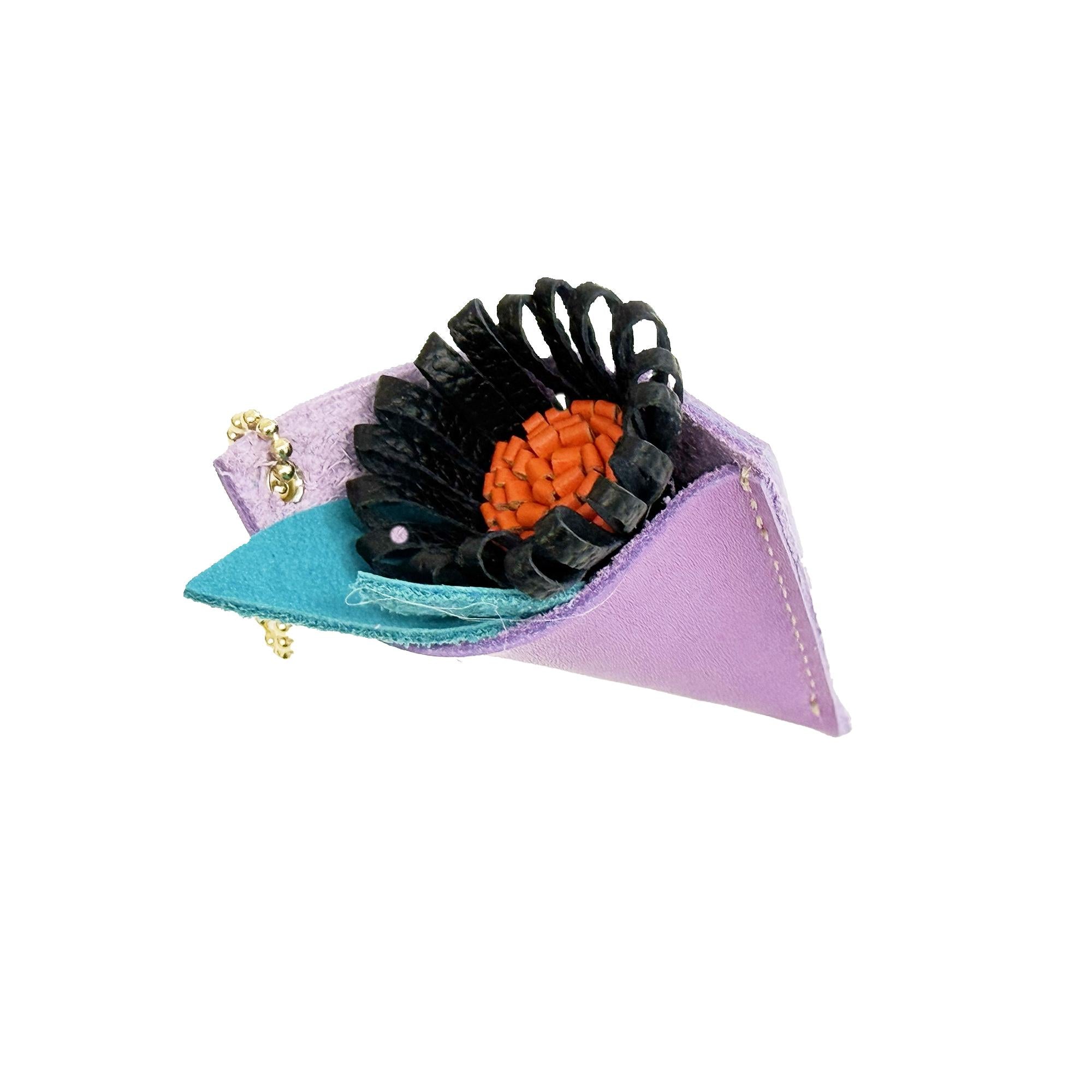 Leather Bouquet Mini Charm