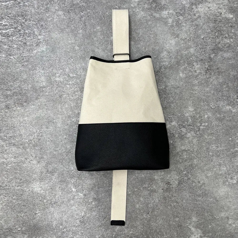 3Way Canvas / Leather Shoulder Bag【LB023-008】