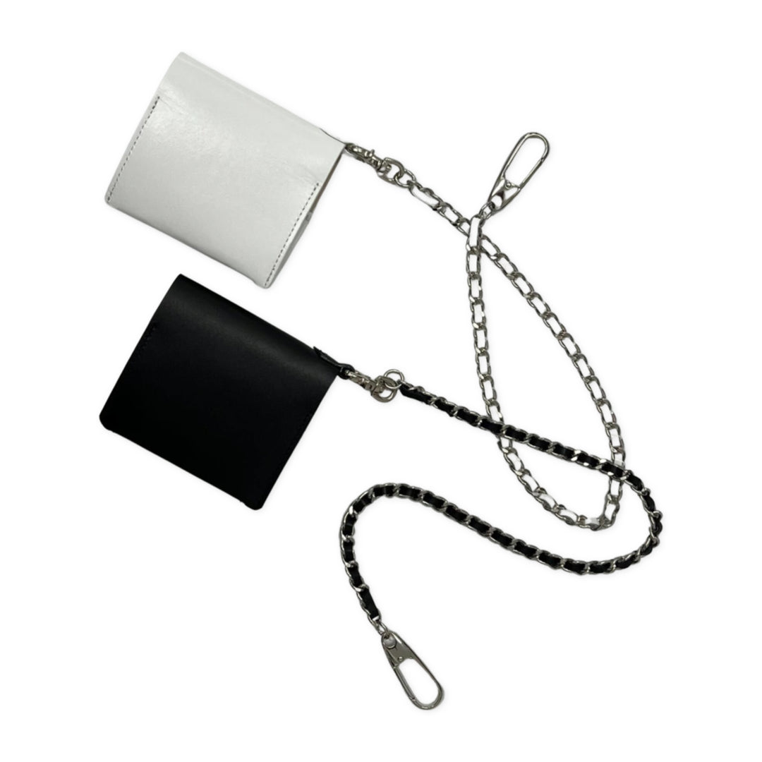 compact wallet with Leather strap【AC023-010】