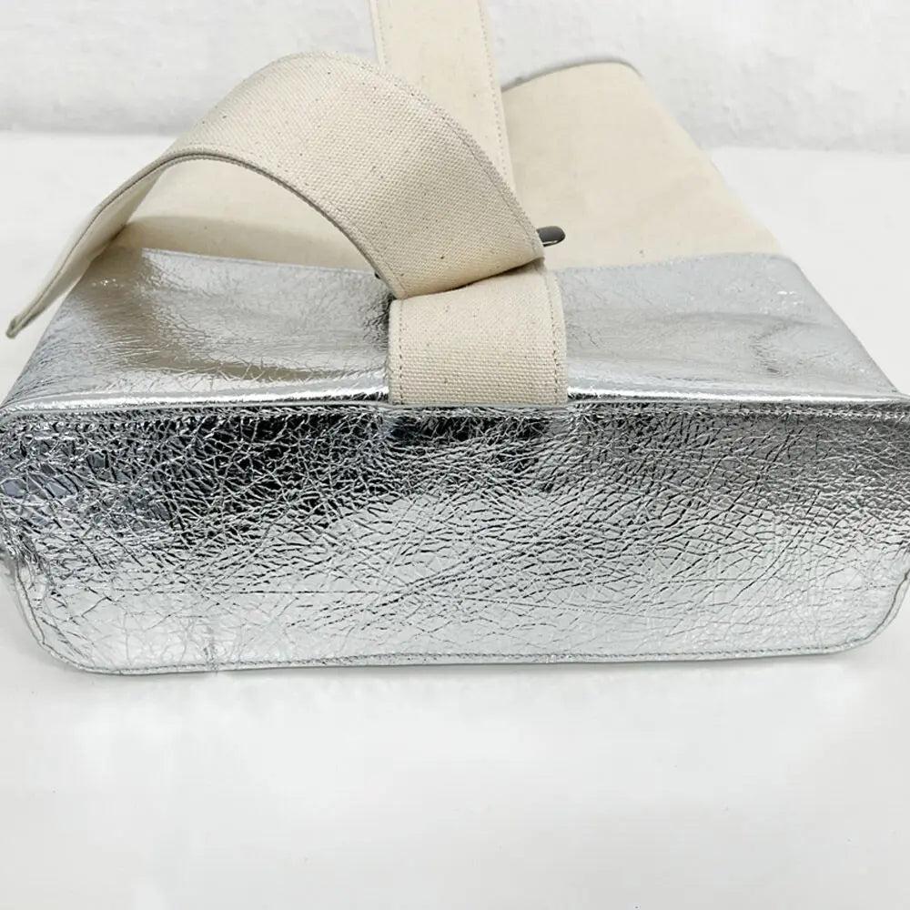3Way Canvas / Leather Shoulder Bag【LB023-008】